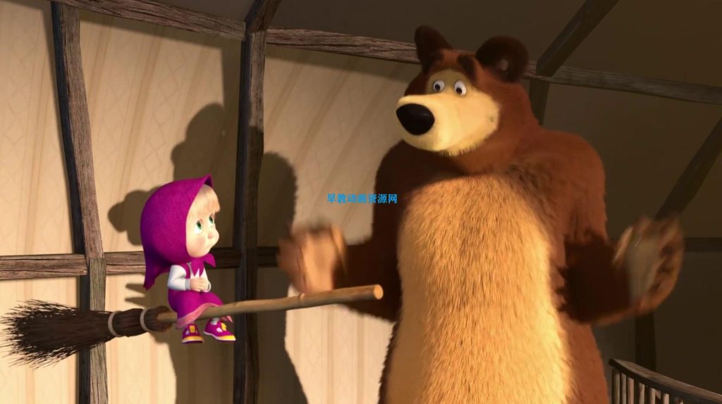 【英文版】动画片玛莎和熊第二季英文版下载Masha & The Bear百度网盘资源在线观看-儿童早教